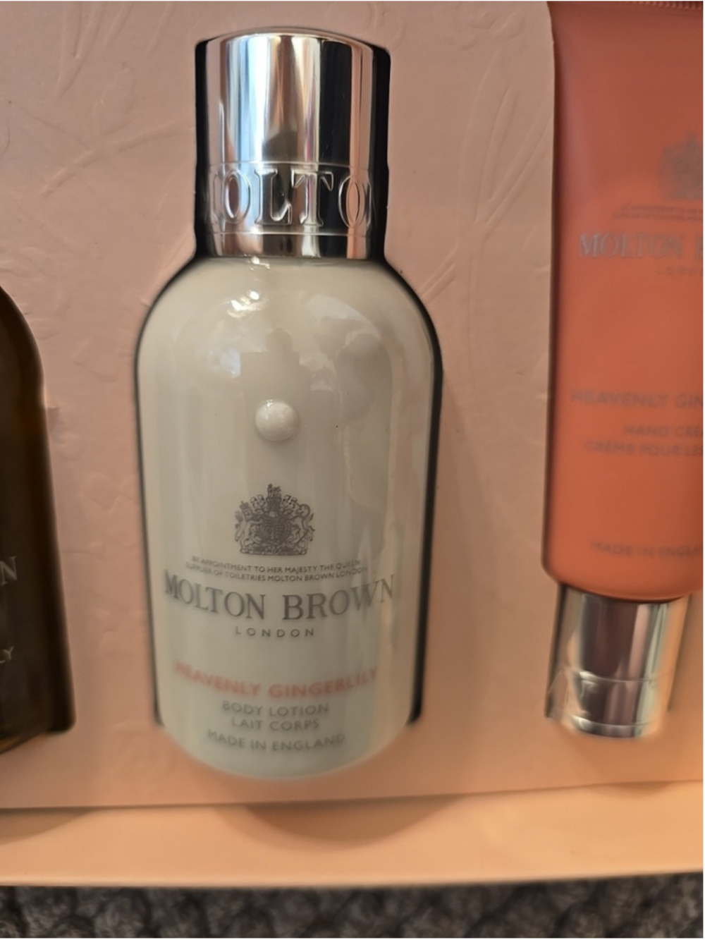MOLTON BROWN Heavenly Gingerlily Hand & Body Care Trio Gift Set - Picture 3 of 7